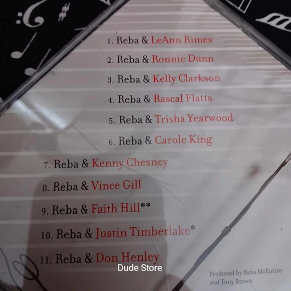Reba McEntire - Reba Duets - 11 Songs With 11 Artists - 2007 CD - Picture 4 of 4